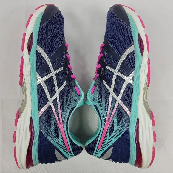 Asics Gel Cumulus 18 Athletic Comfort Shoes Womens Size 10 Multicolor T6C8N - Picture 10 of 12